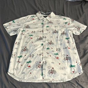 Eighty eight XL party button down shirt